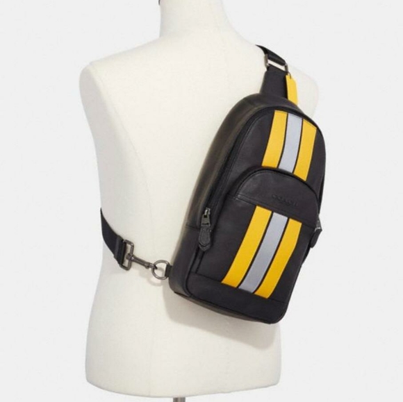 Coach Houston Pack With Varsity Stripe - Picture 7 of 8